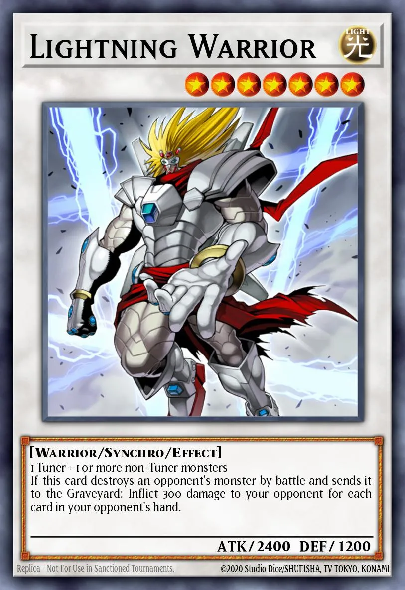 Lightning Warrior · Turbo Pack: Booster Seven 87259077/21