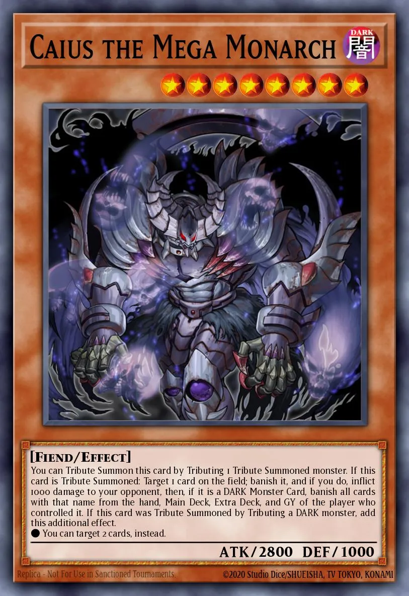 Caius the Mega Monarch · Secrets of Eternity: Super Edition 87288189/14