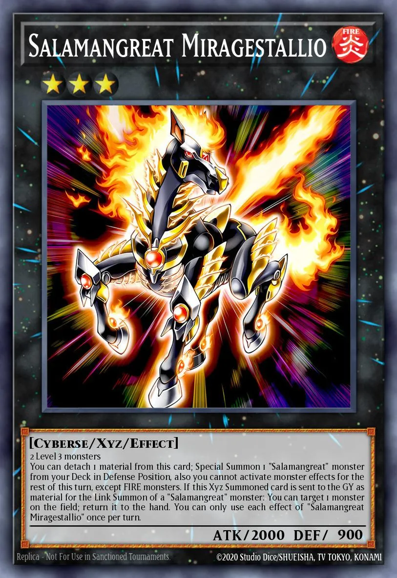 Salamangreat Miragestallio · Structure Deck: Soulburner 87327776/45