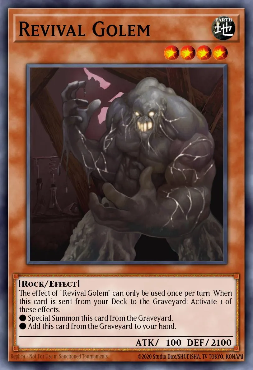 Revival Golem · Return of the Duelist: Special Edition 87347365/2