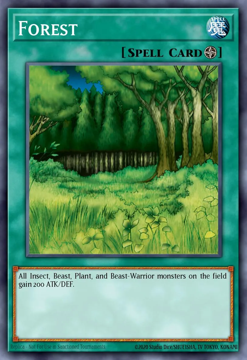 Forest · Legend of Blue Eyes White Dragon (25th Anniversary Edition) 87430998/14