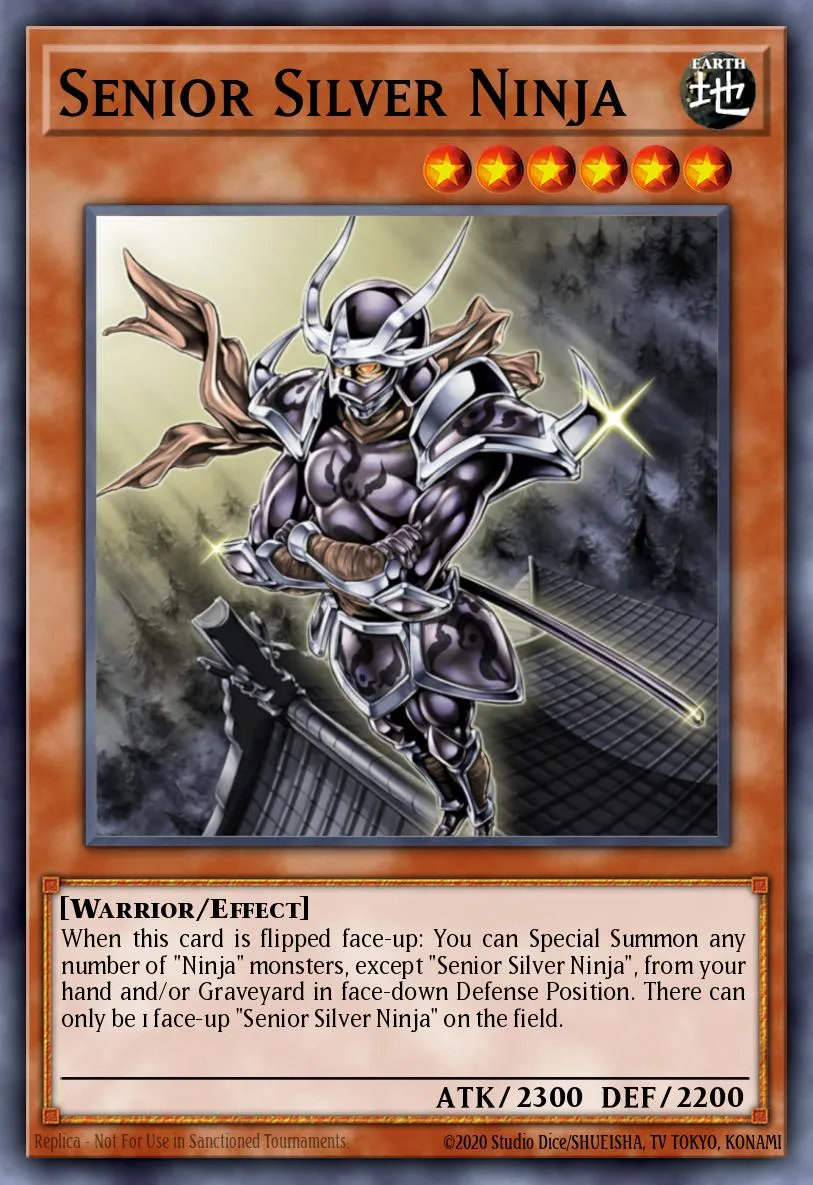 Senior Silver Ninja · Photon Shockwave Sneak Peek Participation Card 87483942/1