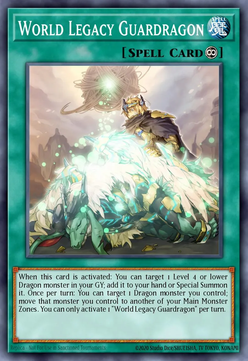 World Legacy Guardragon · Savage Strike Special Edition 87571563/4