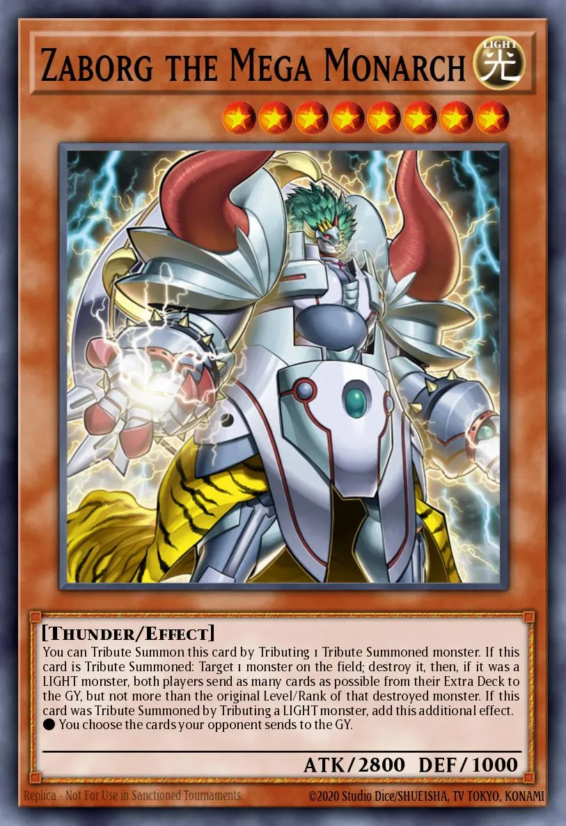 Zaborg the Mega Monarch · The New Challengers: Super Edition 87602890/14