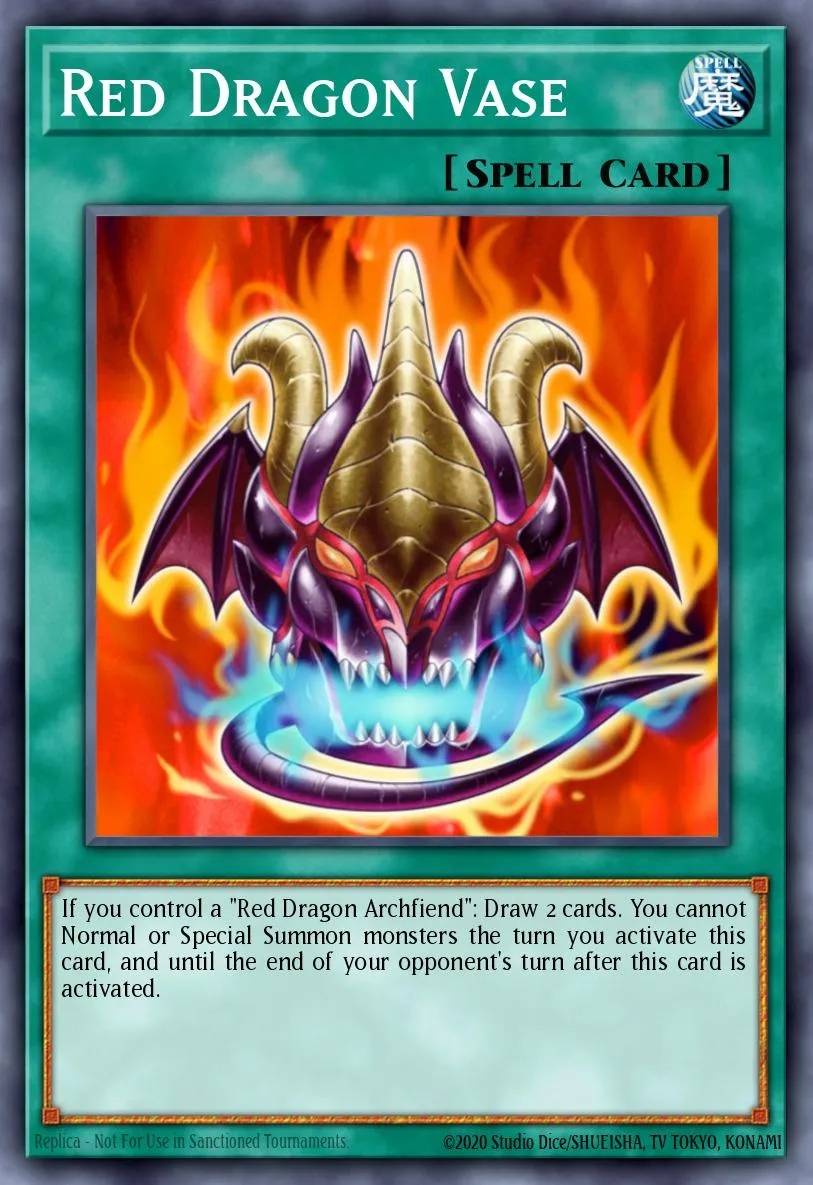Red Dragon Vase · Extreme Victory Sneak Peek Participation Card 87614611/1