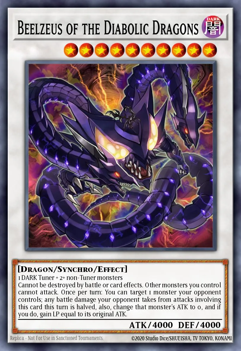 Beelzeus of the Diabolic Dragons · Yu-Gi-Oh! 5D's volume 8 promotional card 8763963/1