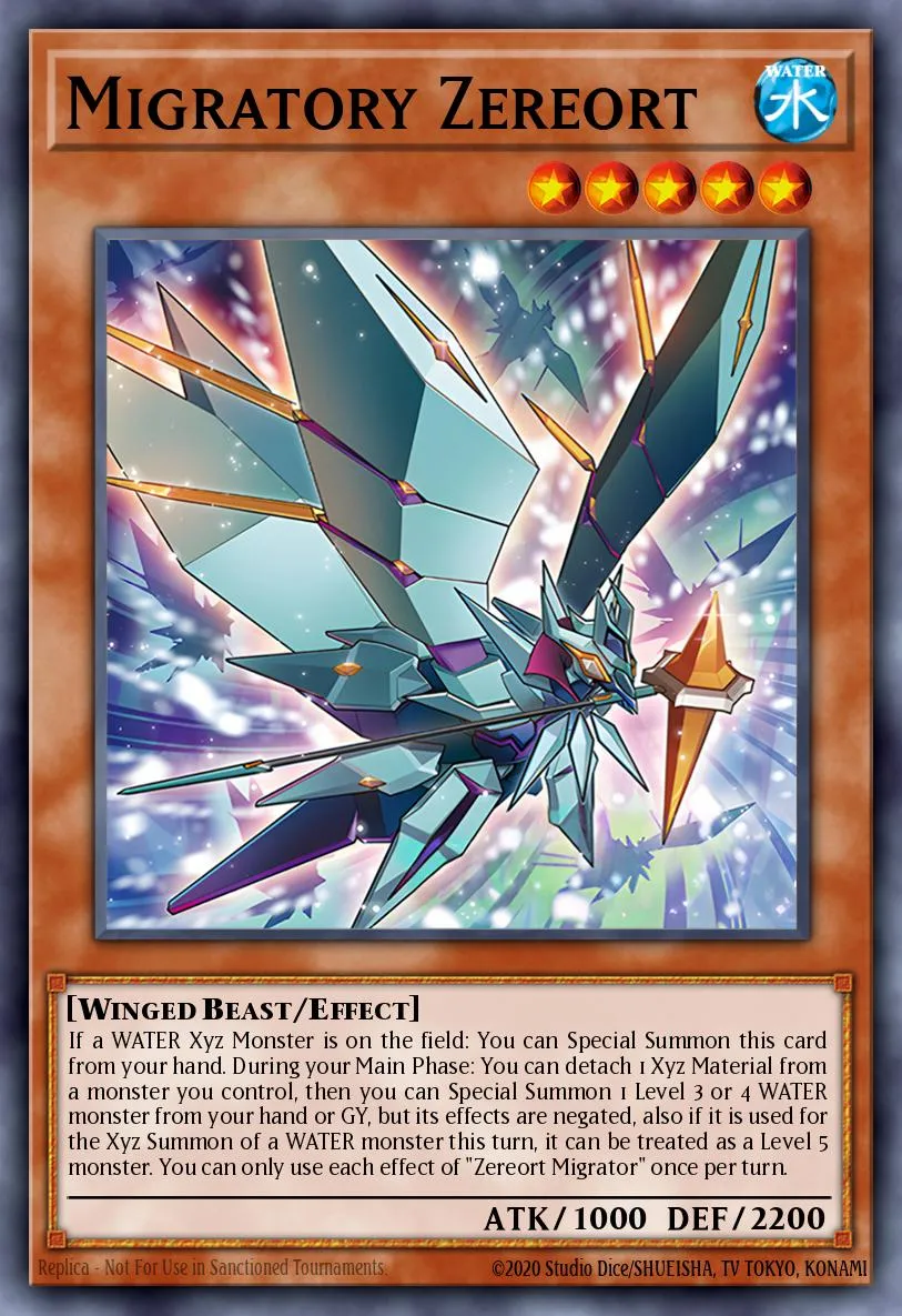 Migratory Zereort · Yu-Gi-Oh (No Set) 87640391