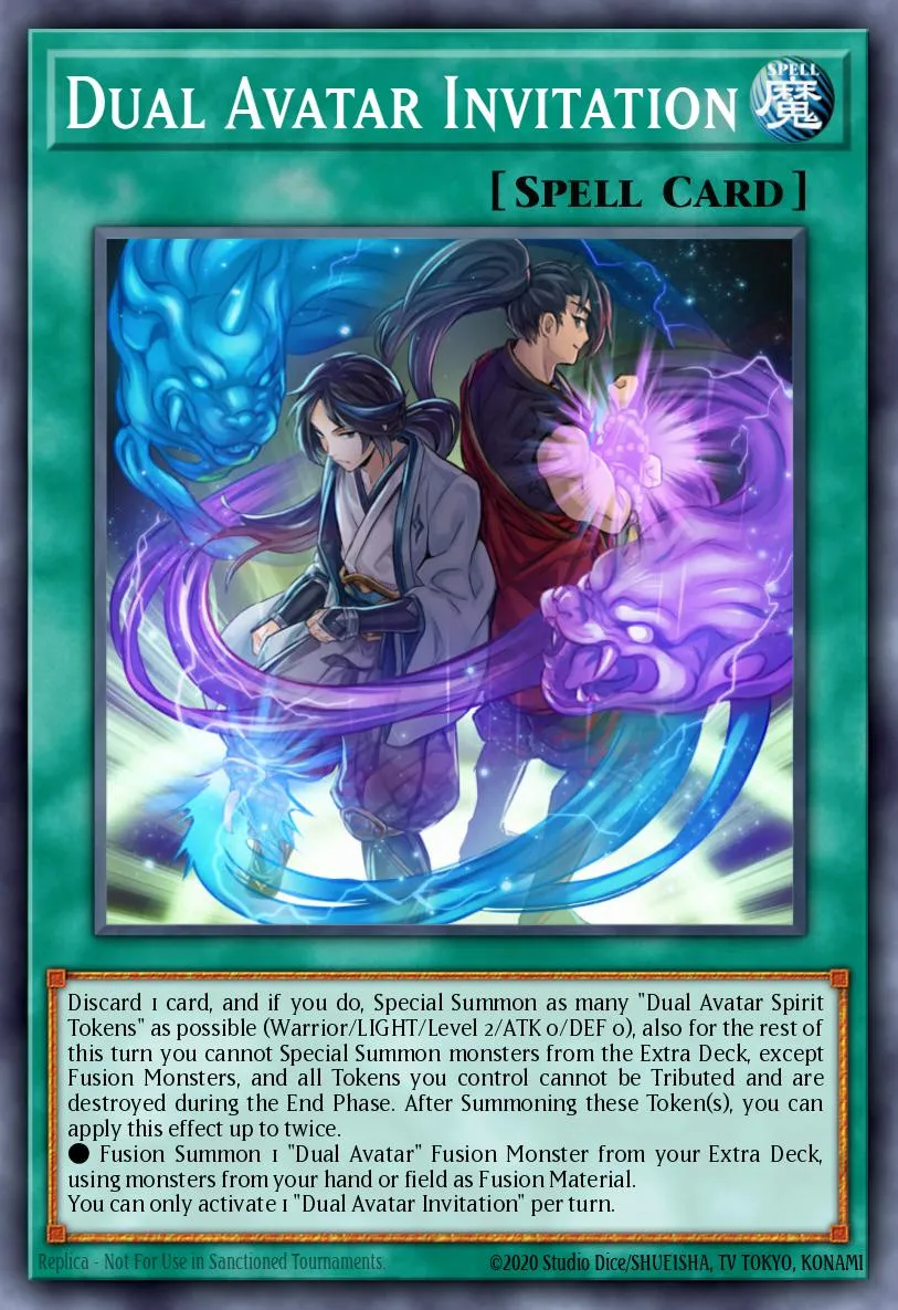 Dual Avatar Invitation · Phantom Rage Premiere! promotional card 87669904/1
