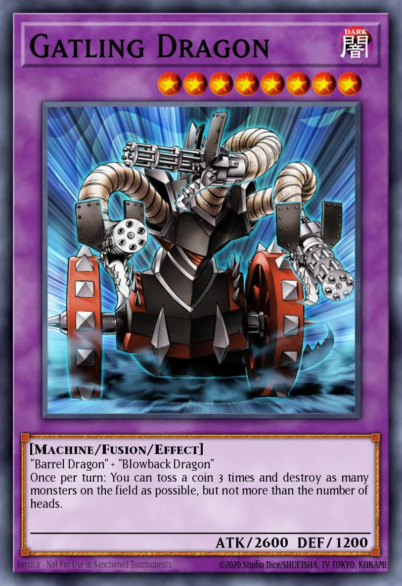 Gatling Dragon · Flaming Eternity 87751584/60