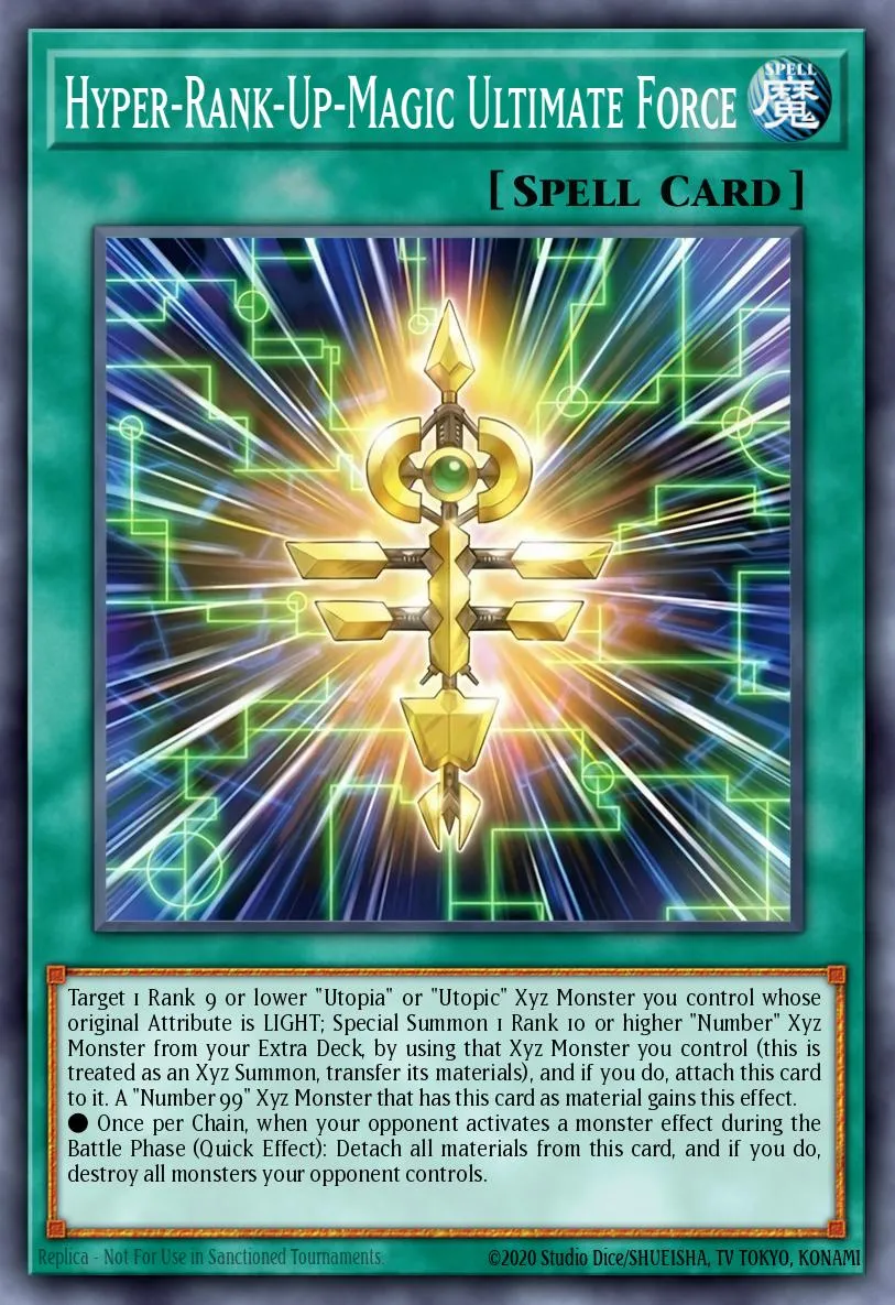 Hyper-Rank-Up-Magic Ultimate Force · Yu-Gi-Oh (No Set) 87818869