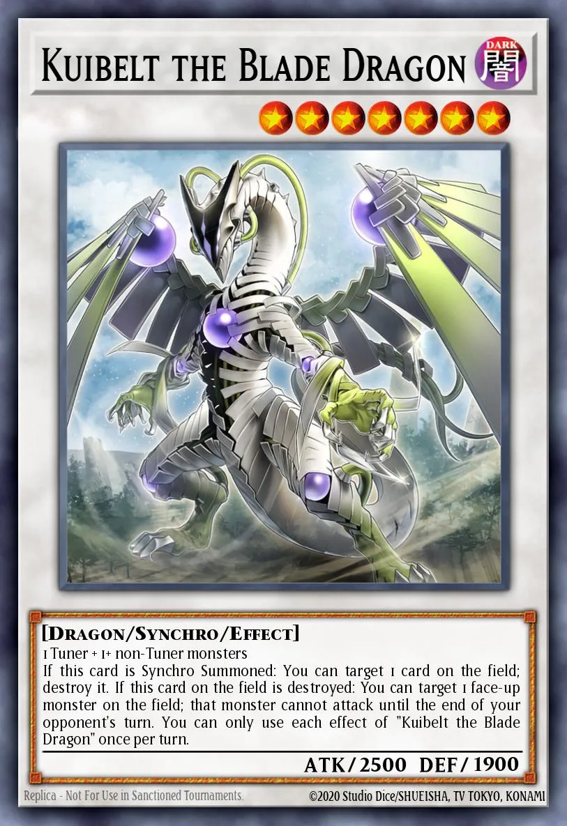 Kuibelt the Blade Dragon · Duelist Nexus 87837090/99
