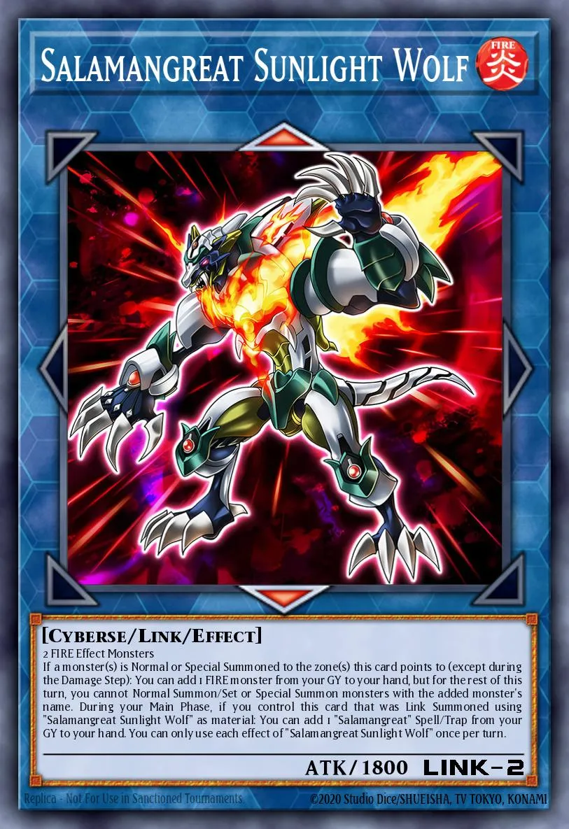 Salamangreat Sunlight Wolf · Savage Strike Special Edition 87871125/4