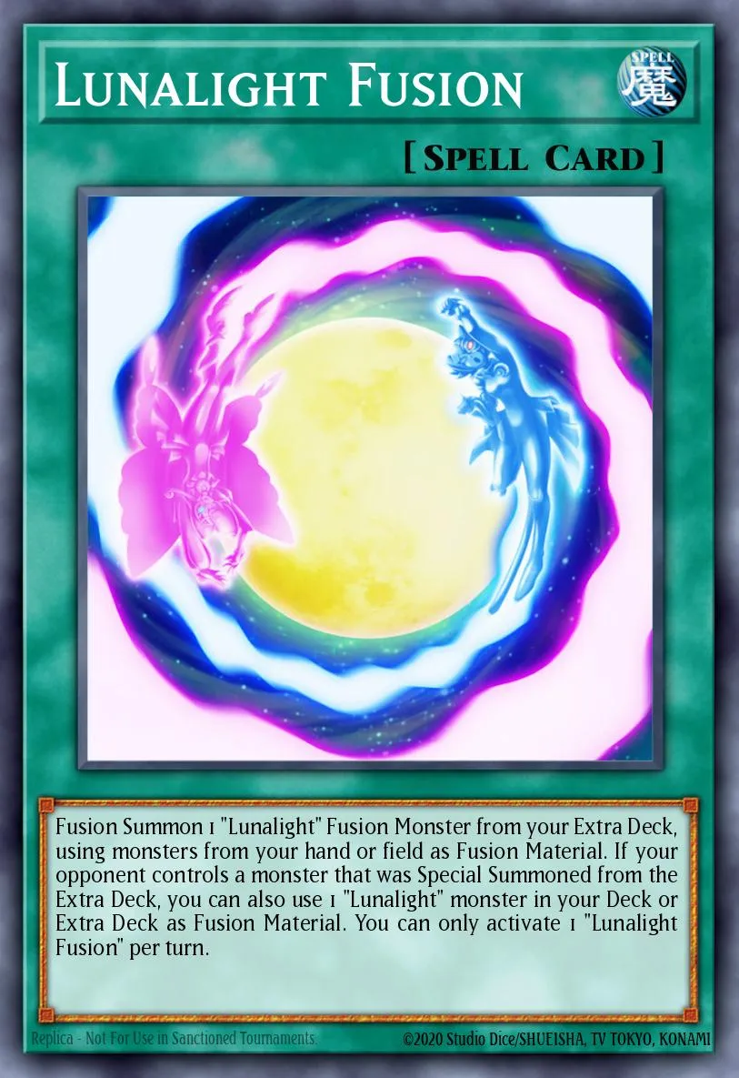 Lunalight Fusion · Legendary Duelists: Sisters of the Rose 87931906/56