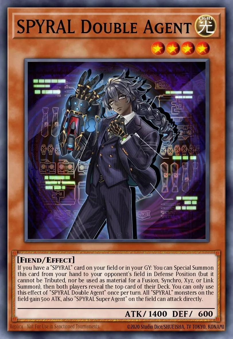 SPYRAL Double Agent · 25th Anniversary Tin: Dueling Heroes Mega Pack 88124568/283
