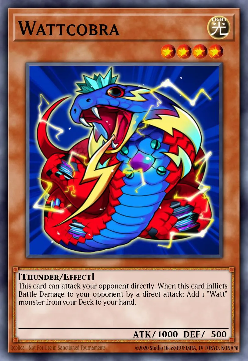 Wattcobra · Photon Shockwave Sneak Peek Participation Card 88205593/1