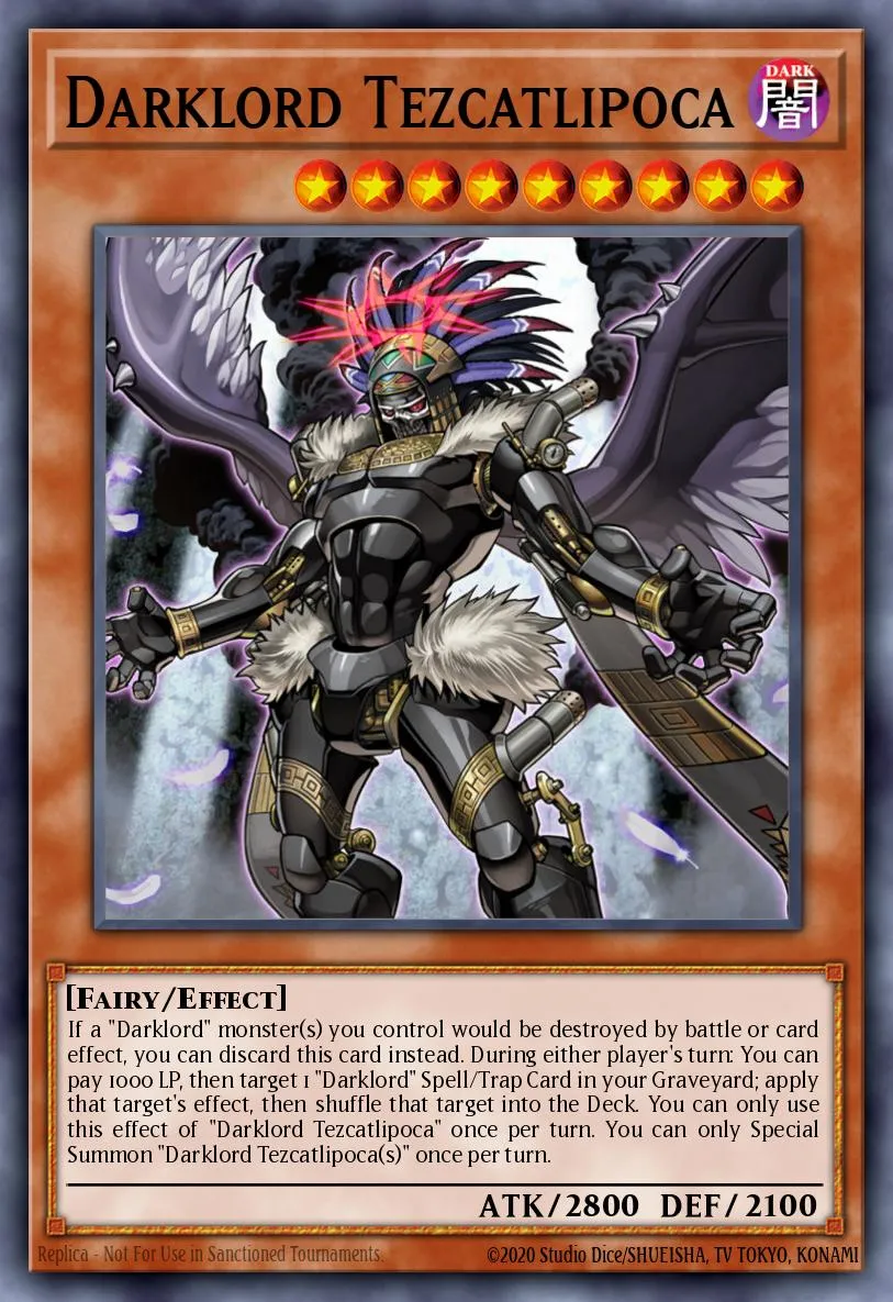 Darklord Tezcatlipoca · Destiny Soldiers 88234365/60