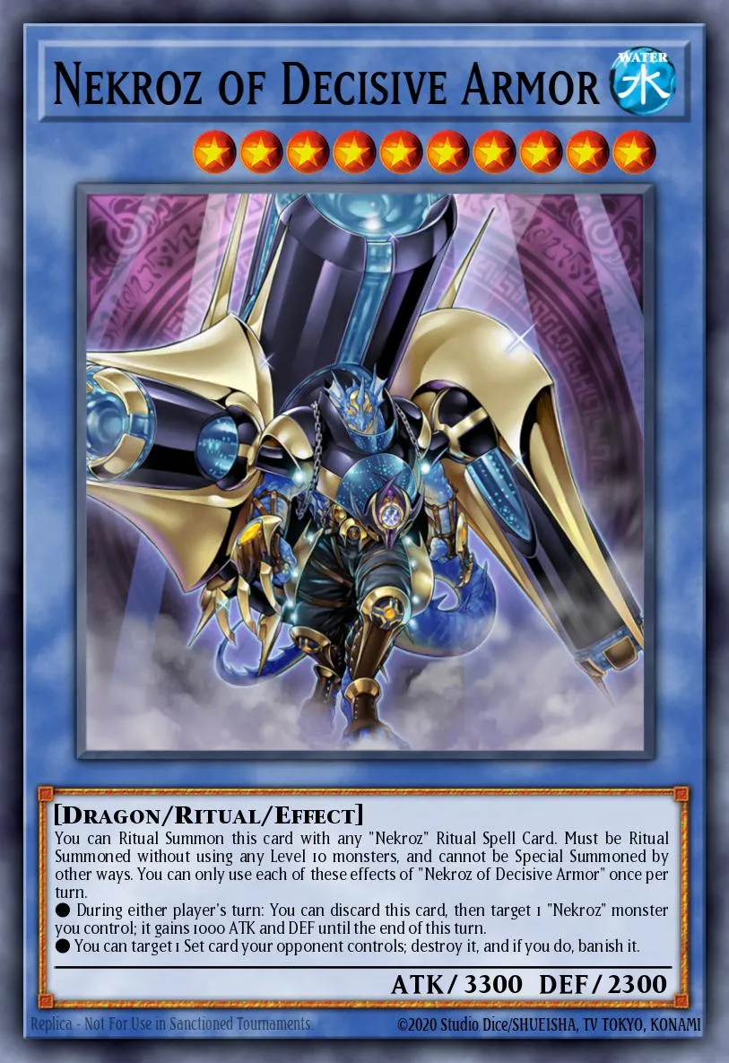 Nekroz of Decisive Armor · The Secret Forces 88240999/60