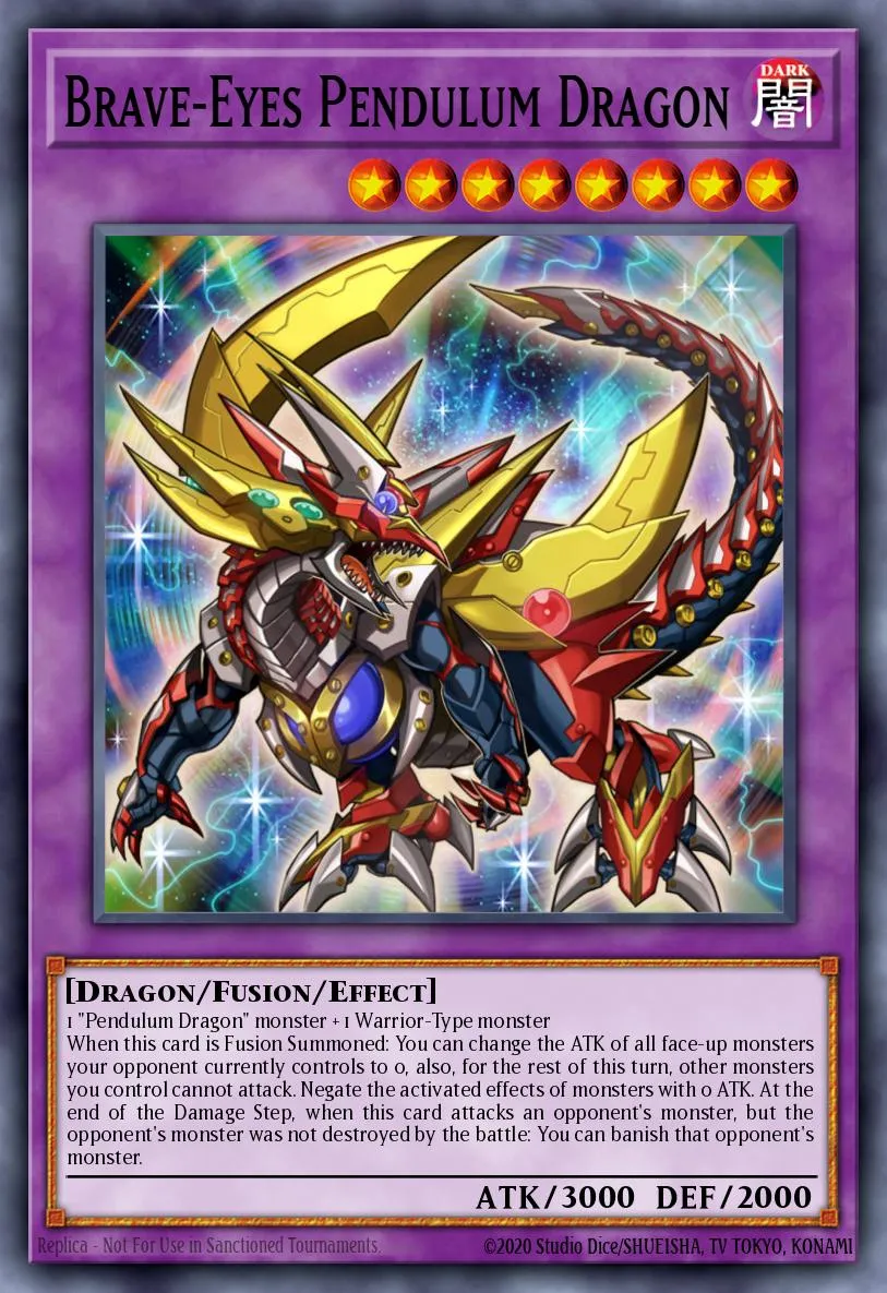 Brave-Eyes Pendulum Dragon · Raging Tempest: Special Edition 88305705/4