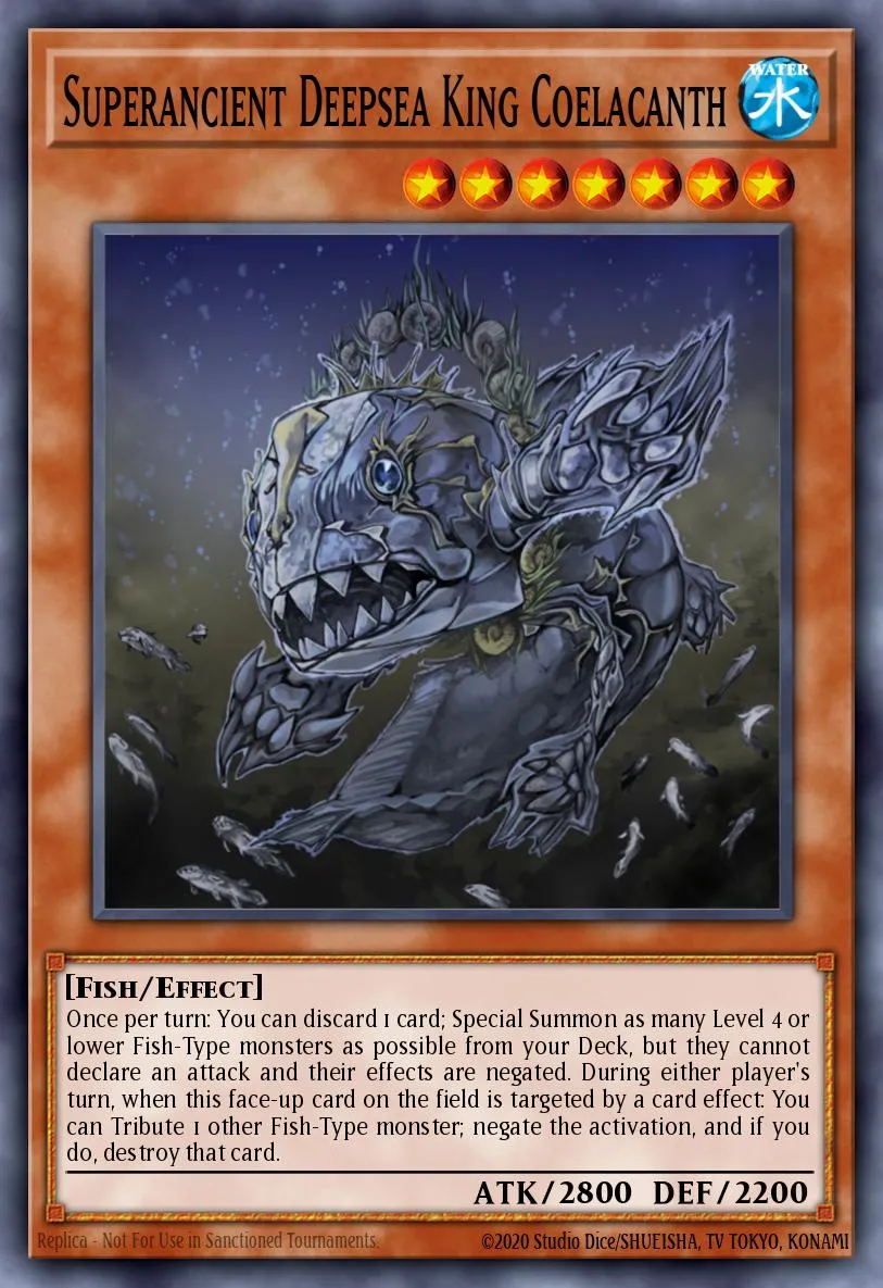 Superancient Deepsea King Coelacanth · Phantom Darkness: Special Edition 88307361/2