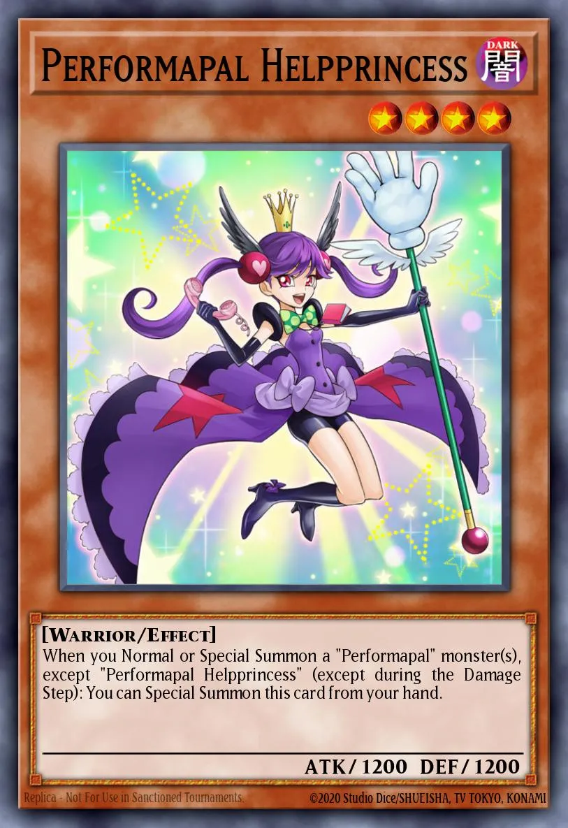 Performapal Helpprincess · Dimension of Chaos: Special Edition 88358139/4