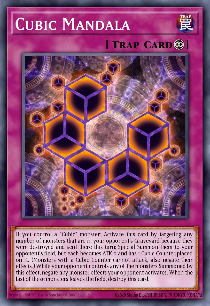 Cubic Mandala · Yu-Gi-Oh! The Dark Side of Dimensions Movie Pack: Gold Edition 8837932/61