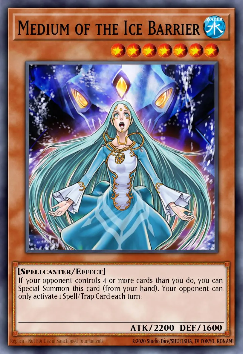 Medium of the Ice Barrier · Duel Terminal 2 88494899/100