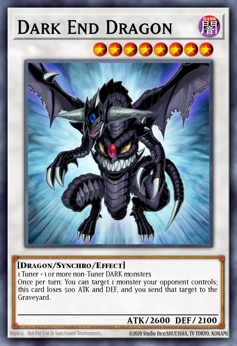 Dark End Dragon · Shonen Jump Championship 2009 Prize Card 88643579/1