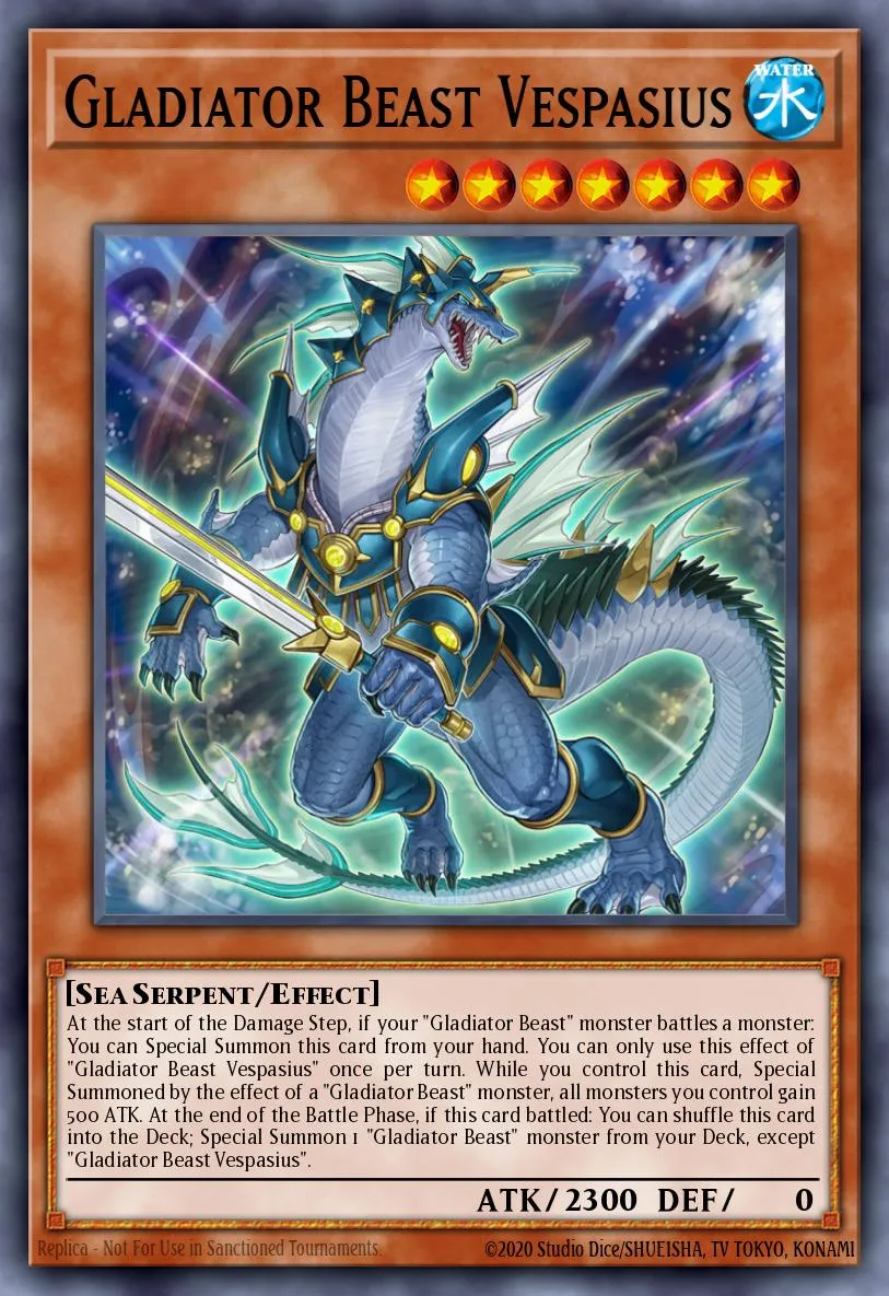 Gladiator Beast Vespasius · Chaos Impact Special Edition 88996322/4