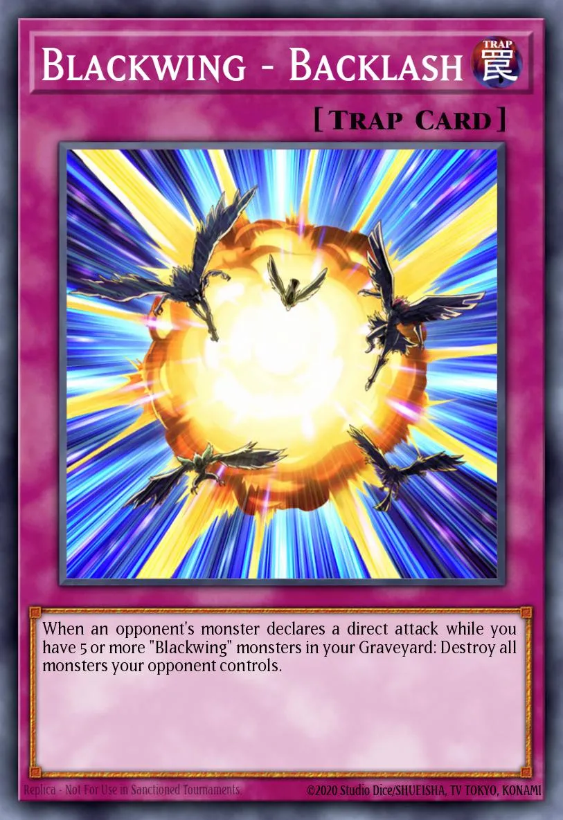 Blackwing - Backlash · The Shining Darkness Sneak Peek Participation Card 89040386/1