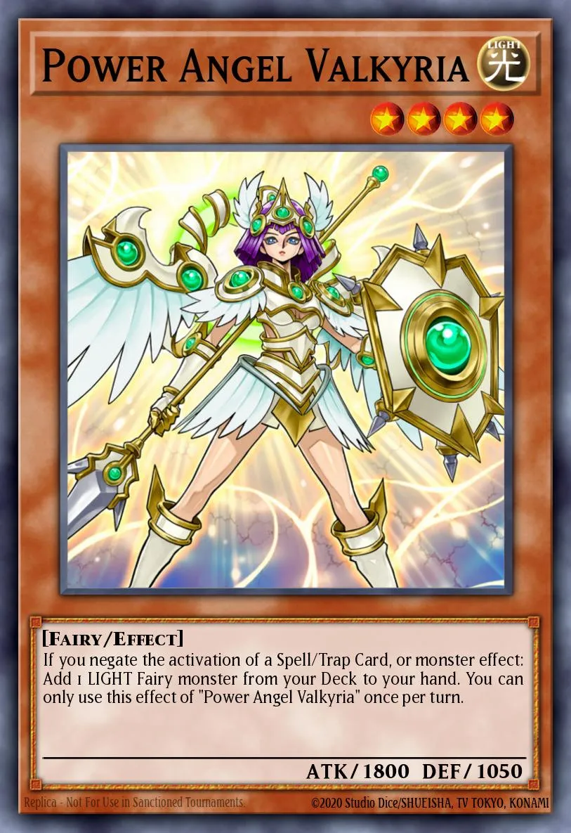 Power Angel Valkyria · Structure Deck: Wave of Light 89055154/42