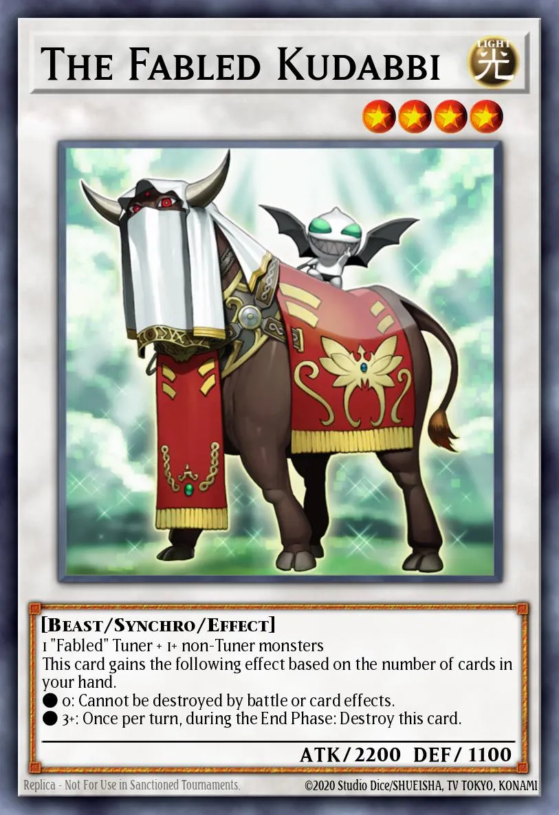 The Fabled Kudabbi · Duel Terminal 4 89194103/100