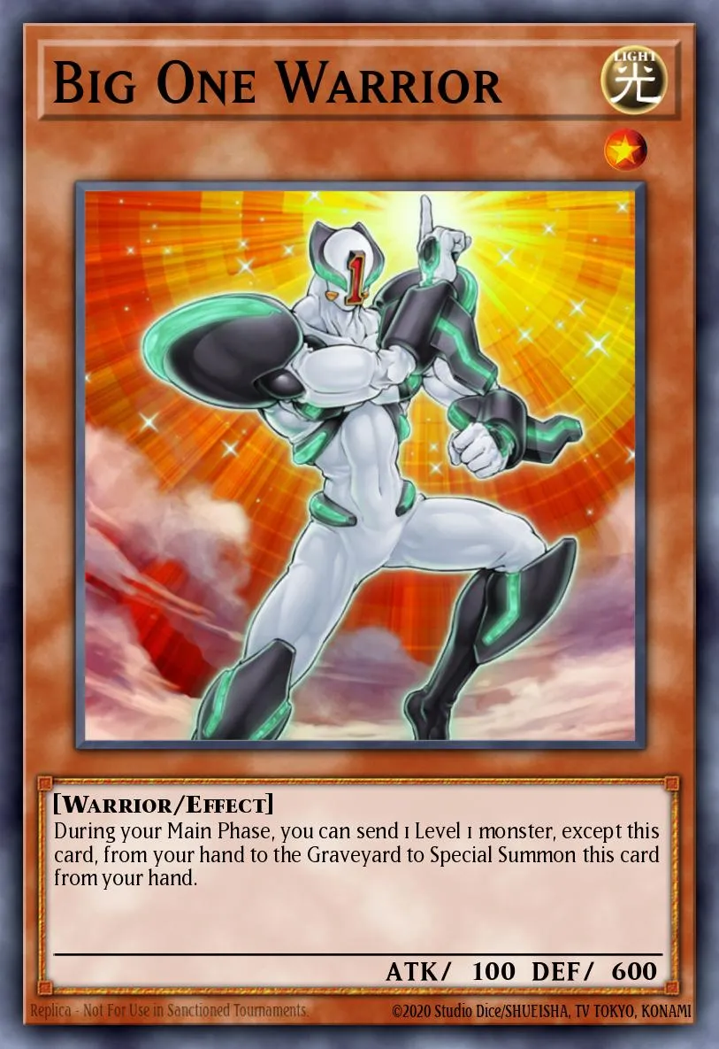 Big One Warrior · Duelist Pack: Yusei 3 89235196/30