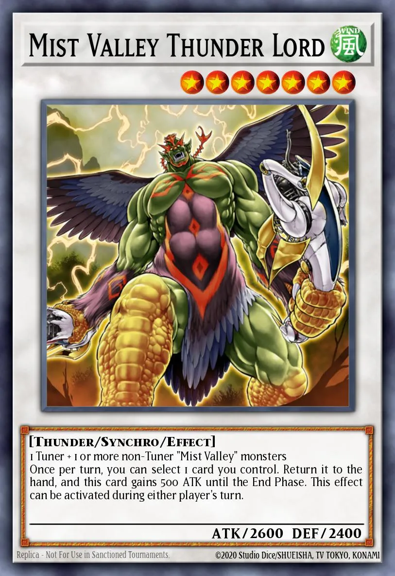 Mist Valley Thunder Lord · Duel Terminal 2 89310929/100