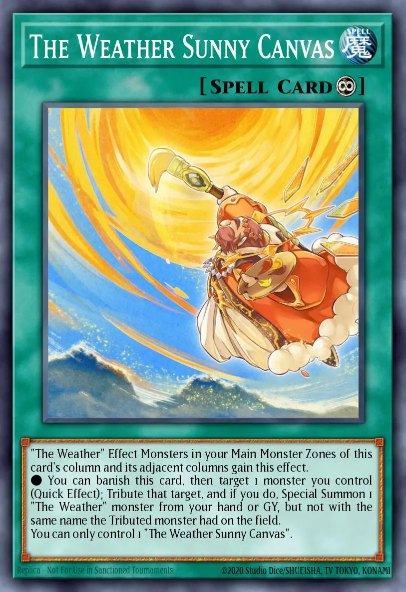 The Weather Sunny Canvas · Spirit Warriors 89355716/60