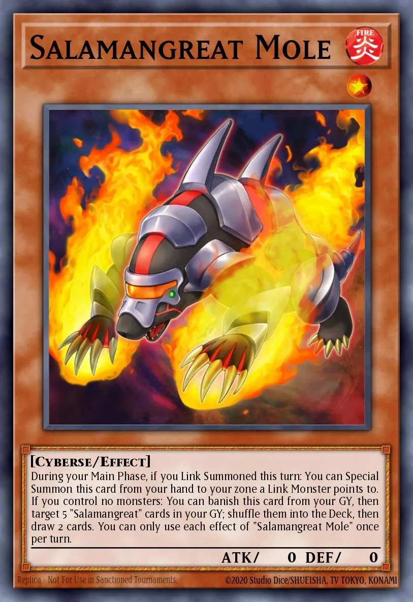 Salamangreat Mole · Structure Deck: Soulburner 89484053/45