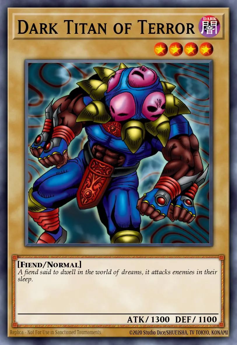 Dark Titan of Terror · Starter Deck: Kaiba 89494469/96