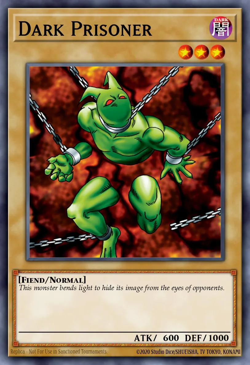 Dark Prisoner · Speed Duel Starter Decks: Twisted Nightmares 89558090/66