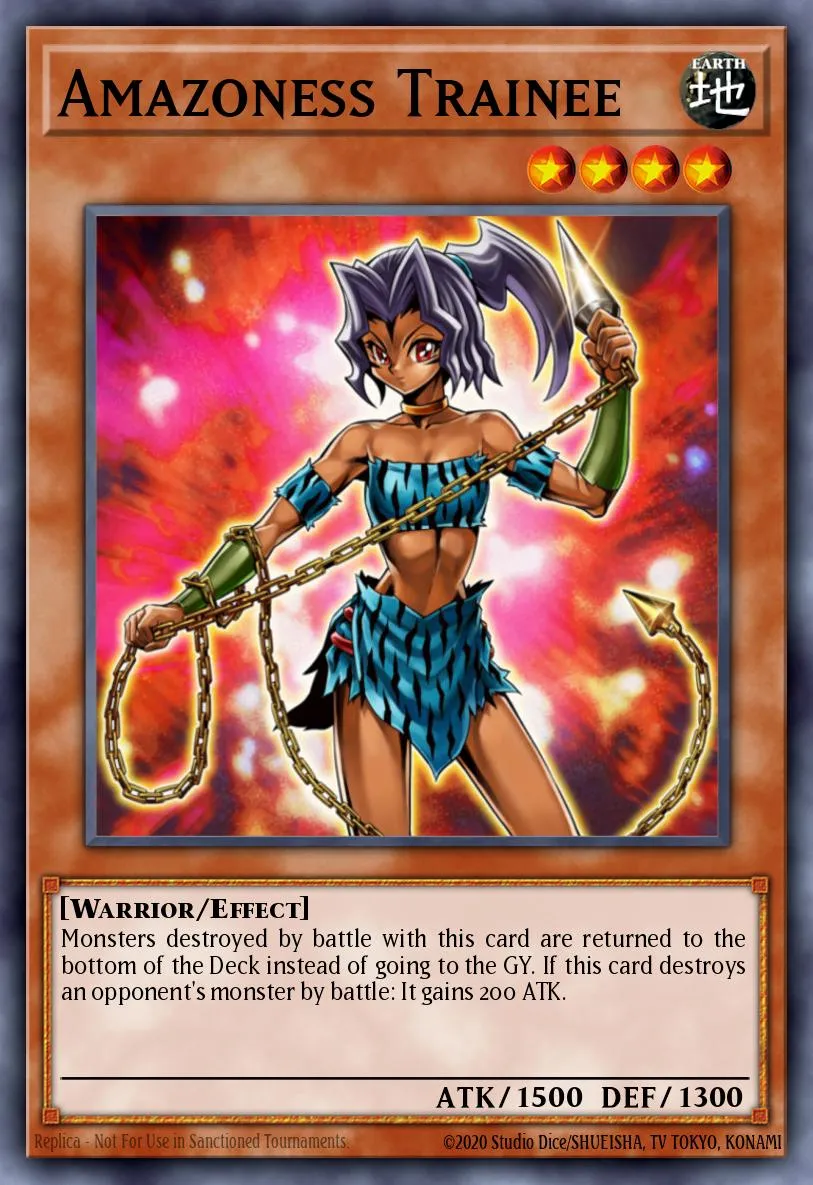 Amazoness Trainee · Duelist Revolution: Special Edition 89567993/2