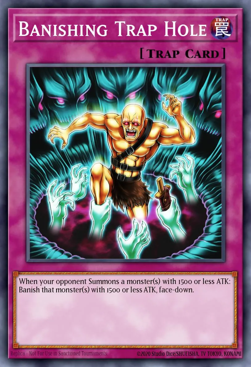Banishing Trap Hole · Duelist Nexus 89569453/99