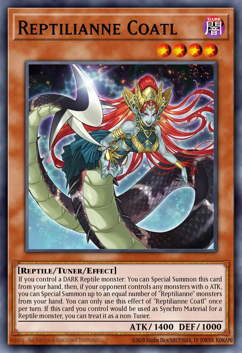 Reptilianne Coatl · Burst of Destiny 89594399/101