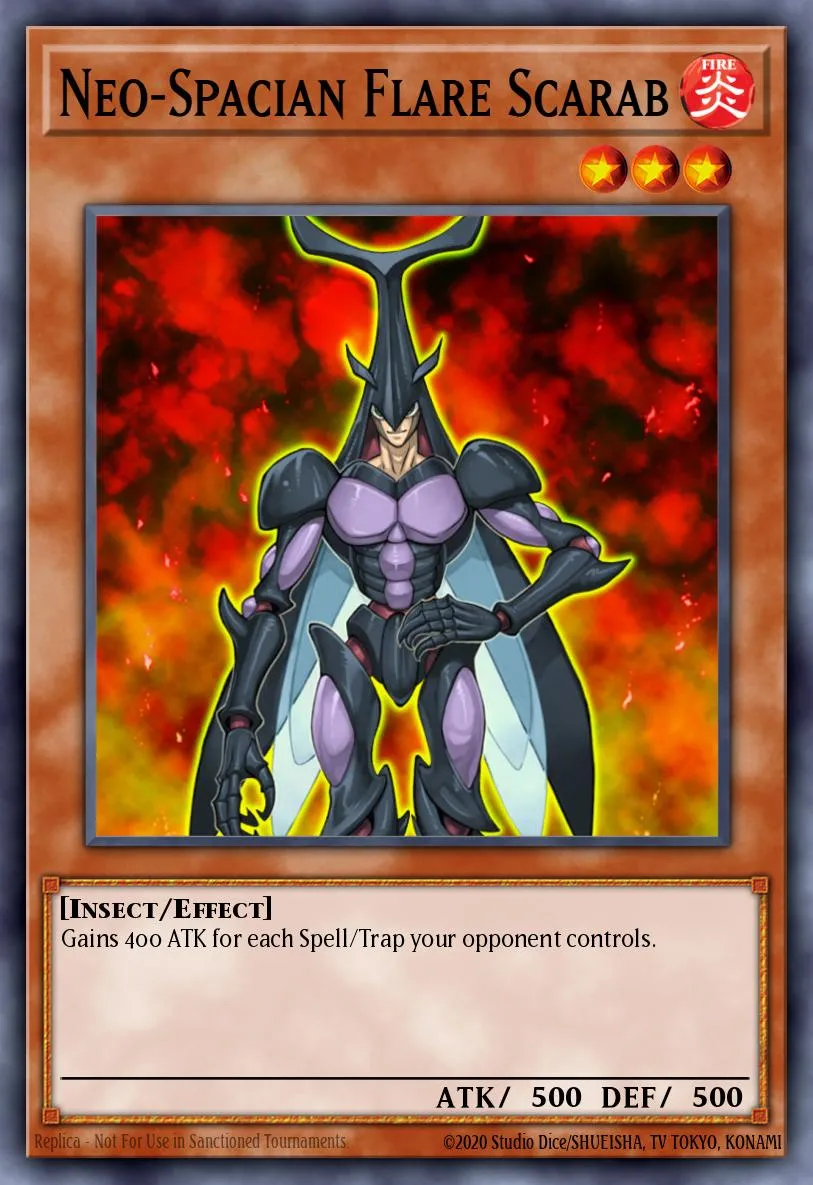 Neo-Spacian Flare Scarab · Power of the Duelist 89621922/60