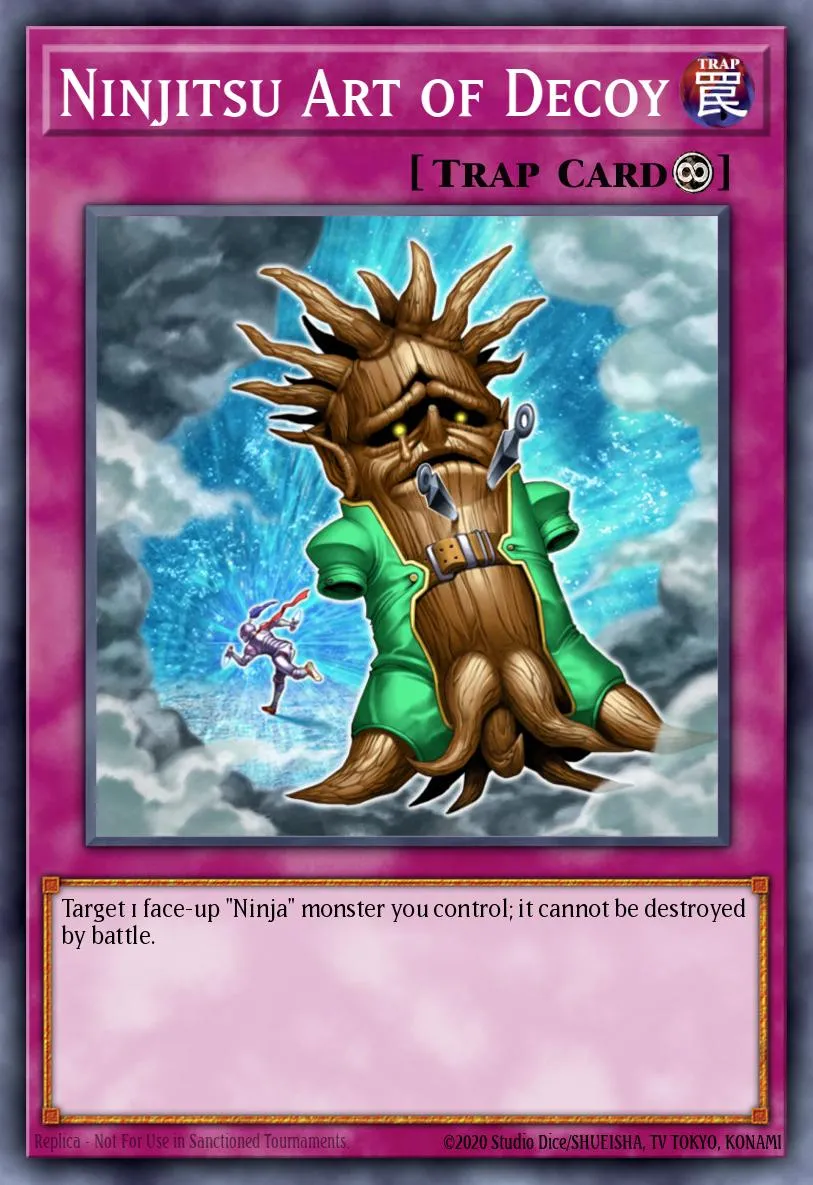 Ninjitsu Art of Decoy · Soul of the Duelist 89628781/60