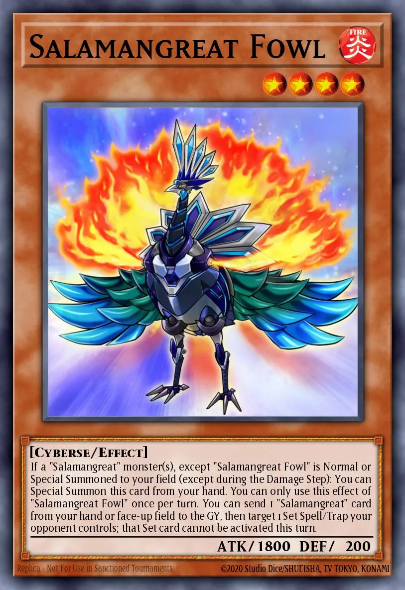 Salamangreat Fowl · Structure Deck: Soulburner 89662401/45