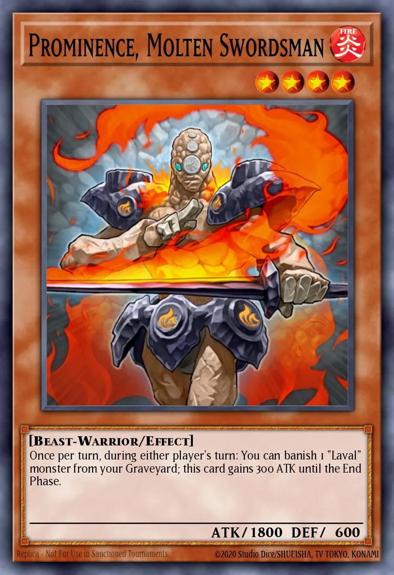 Prominence, Molten Swordsman · Duel Terminal 5b 89770167/50