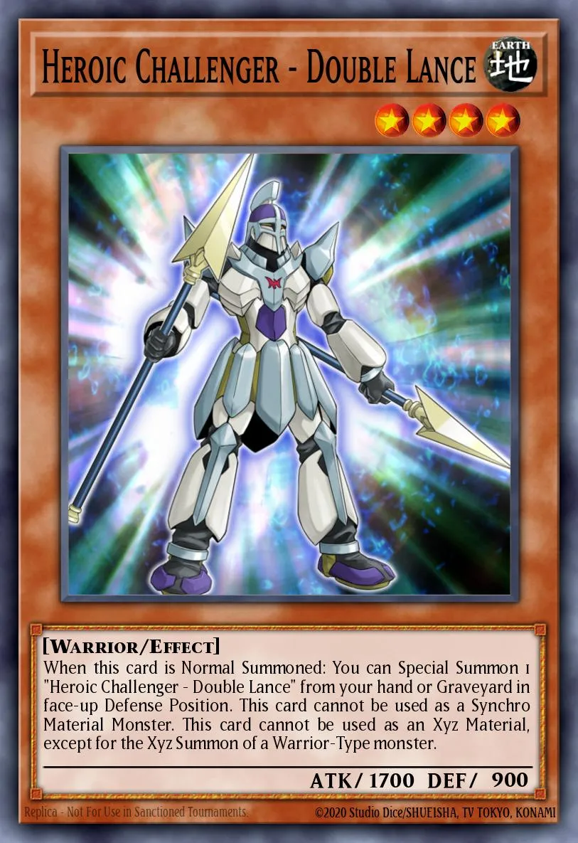 Heroic Challenger - Double Lance · Return of the Duelist: Special Edition 89774530/2