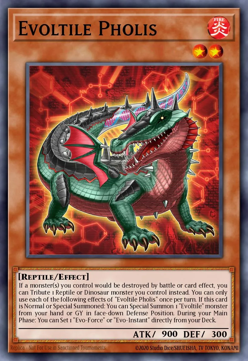 Evoltile Pholis · Duelist Nexus 89776023/99