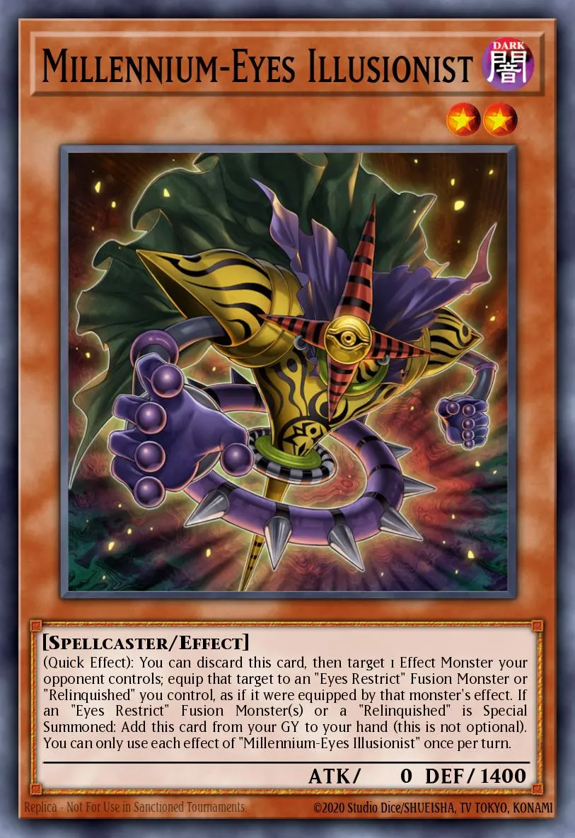 Millennium-Eyes Illusionist · Legendary Duelists: Ancient Millennium 89785779/53