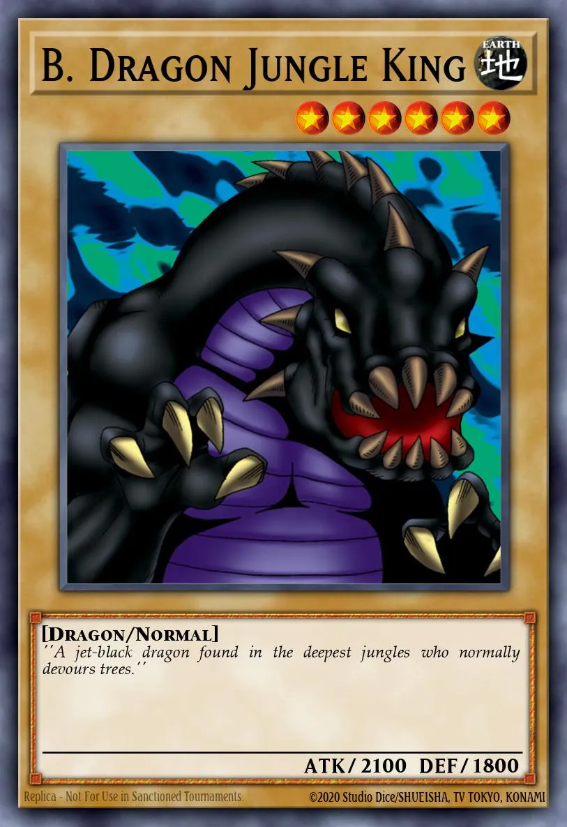 B. Dragon Jungle King · Yu-Gi-Oh (No Set) 89832901