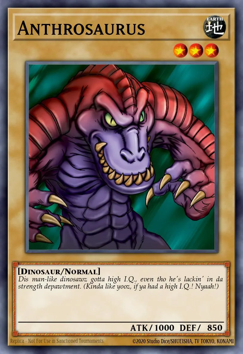 Anthrosaurus · Legendary Collection 4: Joey's World Mega Pack 89904598/298