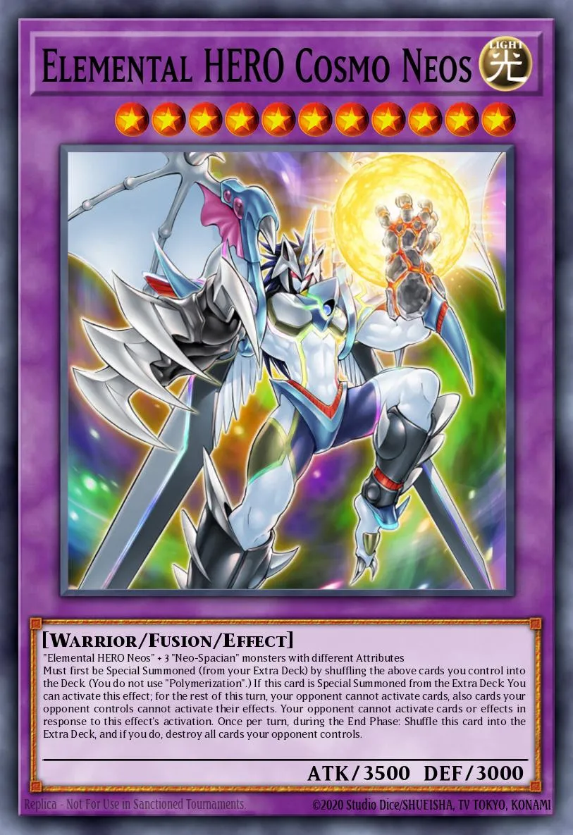 Elemental HERO Cosmo Neos · Savage Strike Special Edition 90050480/4